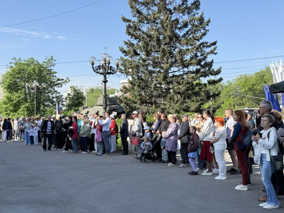 День Победы в Барнауле