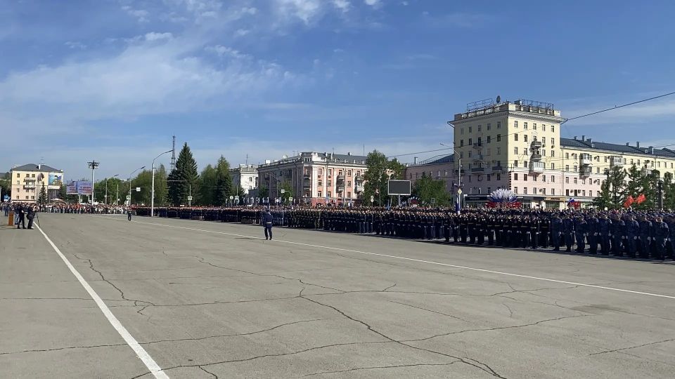 День Победы в Барнауле.