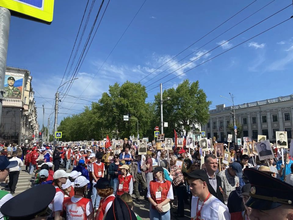 День Победы в Барнауле