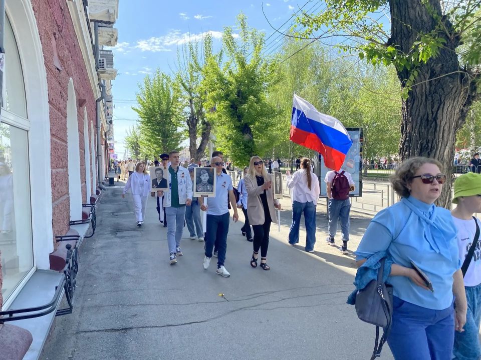 День Победы в Барнауле