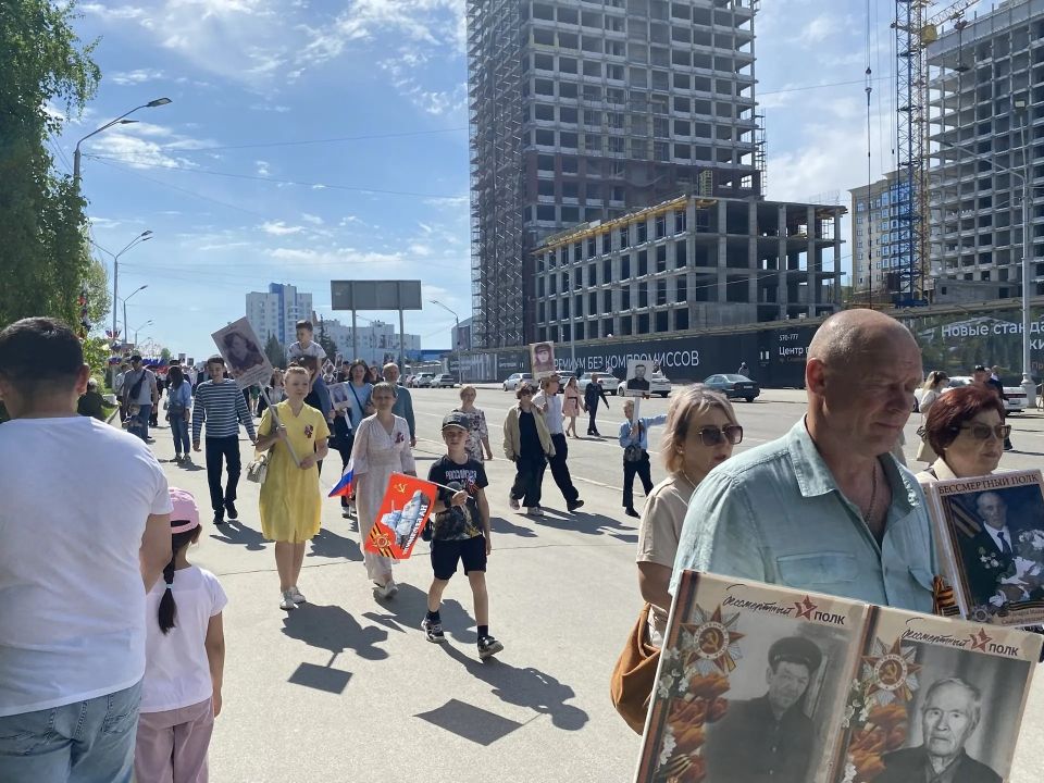 День Победы в Барнауле
