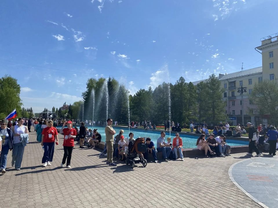 День Победы в Барнауле