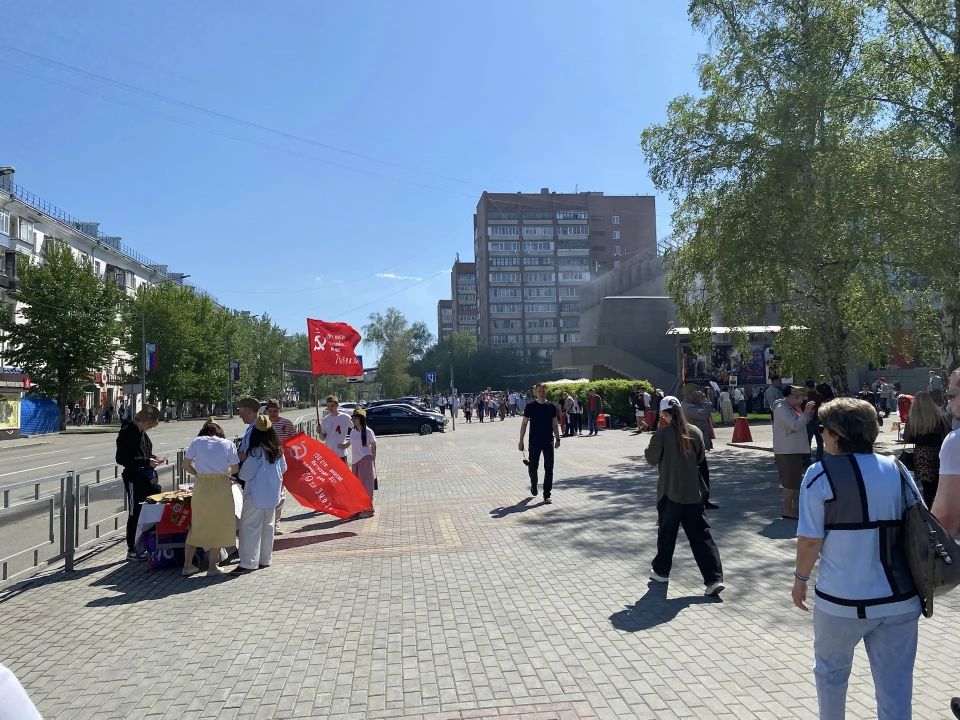 День Победы в Барнауле