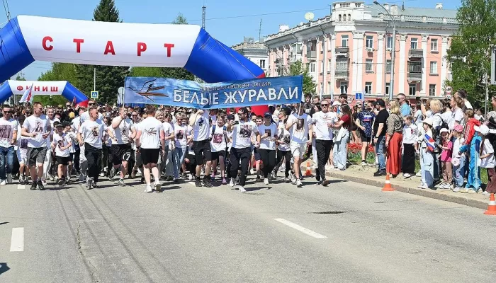Полторы тысячи барнаульцев стали участниками забега Белые журавли