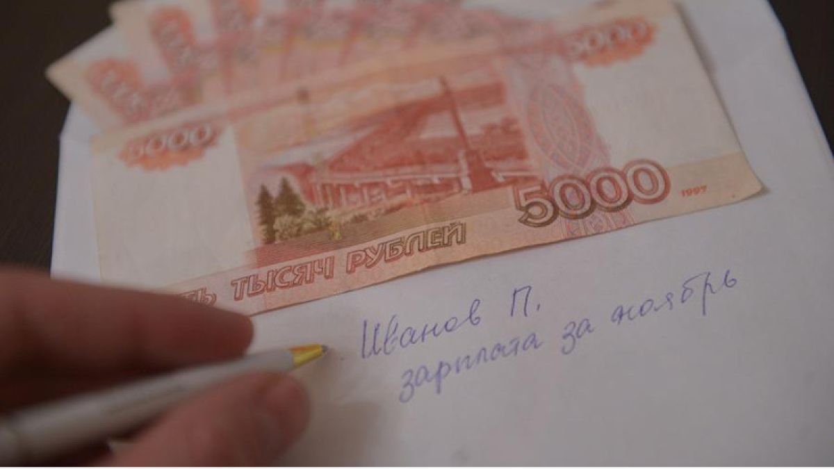 Назван объем серых зарплат в России
