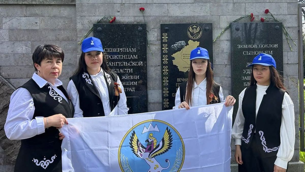 Школьники из Республики Алтай в Санкт-Петербурге