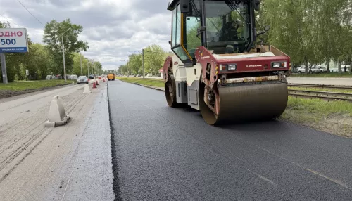 От Попова до Малахова: в Барнауле продолжается ремонт дороги на ул. Антона Петрова