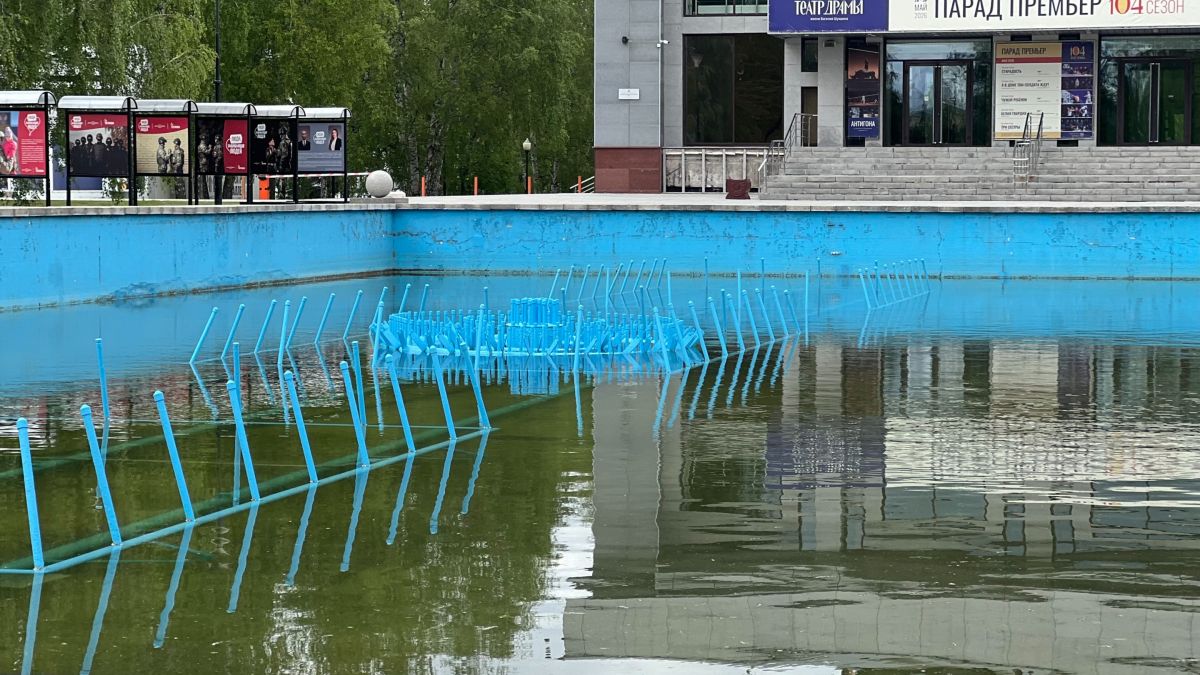 Фонтан. Барнаул. 