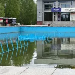 В Барнауле готовят городские фонтаны к зимней спячке
