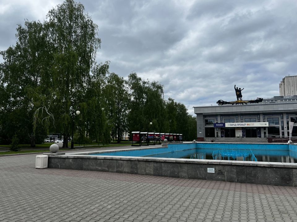 Фонтан. Барнаул. 