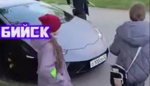 В Бийске заметили Lamborghini c номерами машины Михаила Евдокимова