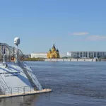 Сердце Волги глазами барнаульца: как выглядит Нижний Новгород на закате весны. Фото