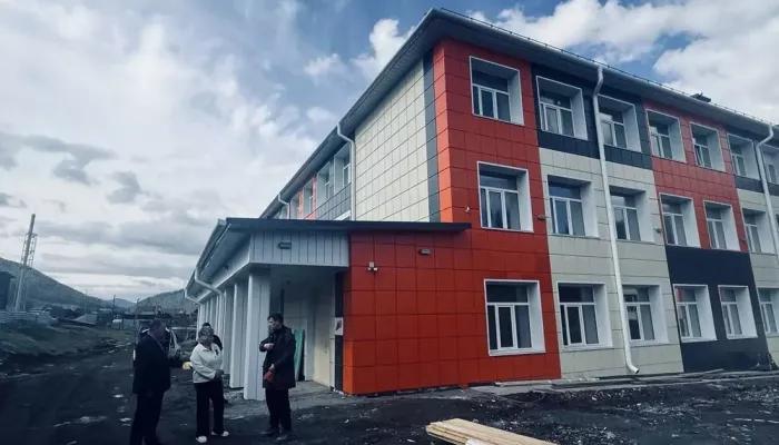 Капремонт Шебалинской школы в Республике Алтай вышел на финишную прямую