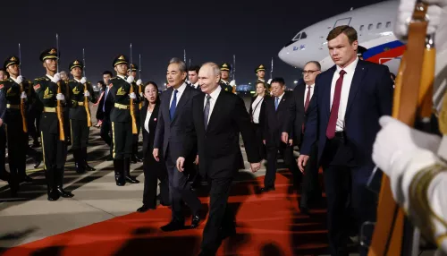 Китай торжественно встретил Владимира Путина как большого друга