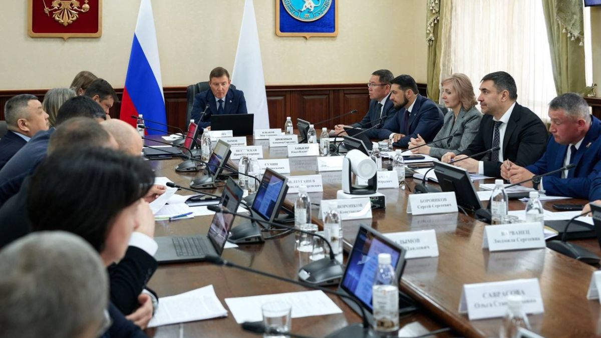 Заседание правительства Республики Алтай