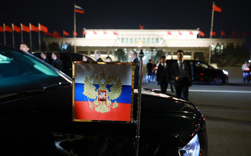 Владимир Путин прибыл в Китай с официальным визитом