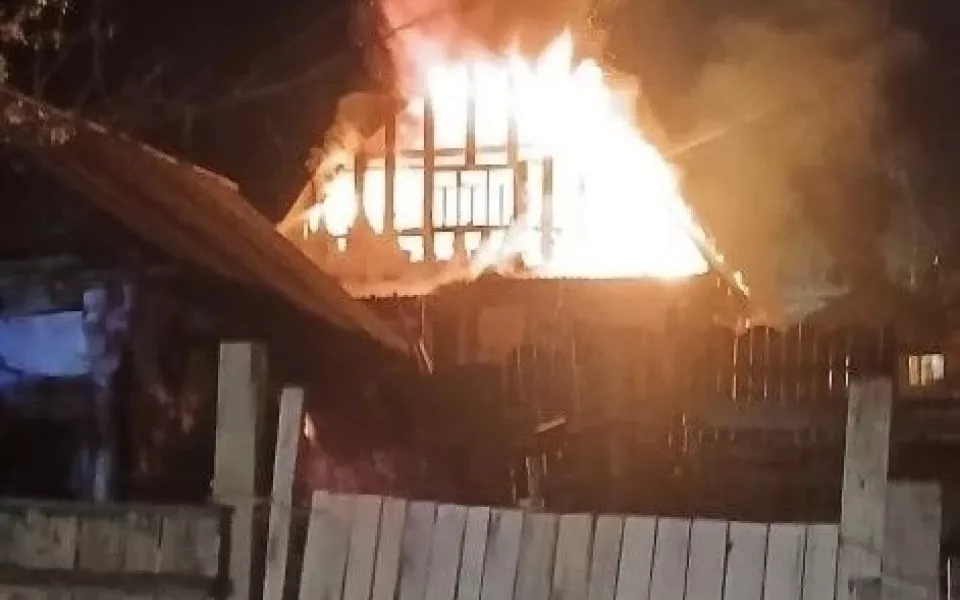 В селе Усть-Кан Республики Алтай при пожаре погиб мужчина
