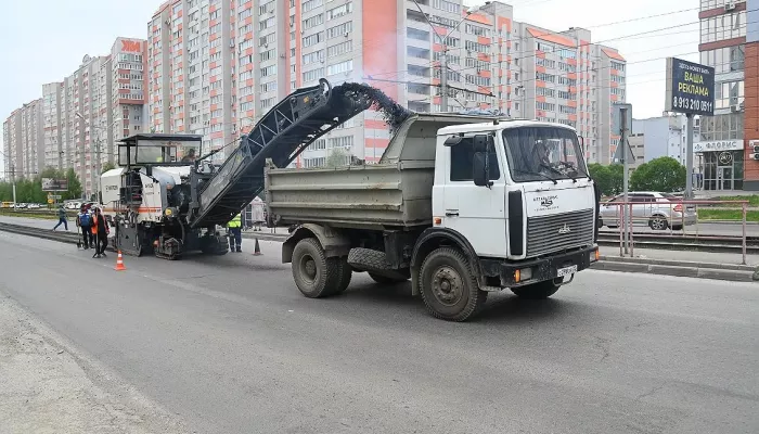 В Барнауле начали ремонтировать улицу Попова за 112,3 млн рублей