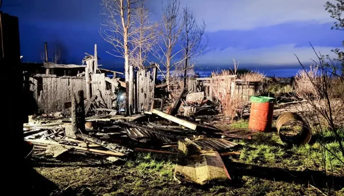 Супруги-садоводы сгорели заживо в дачном доме. Фото