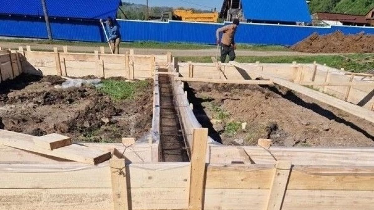 Строительство современного ФАПа в селе Киска