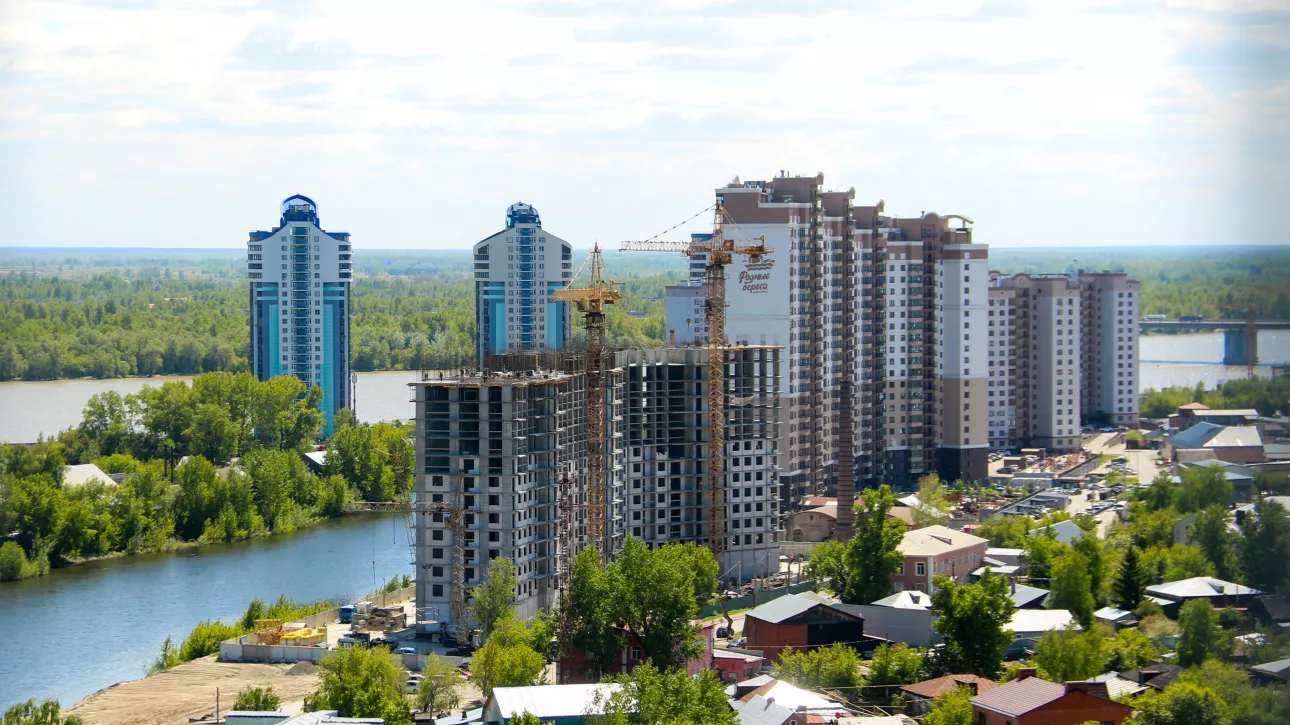 Сердце нашего города: старый центр Барнаула с высоты птичьего полета. Фоторепортаж