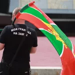 Торжественный митинг прошел в Барнауле в честь Дня пограничника. Фоторепортаж
