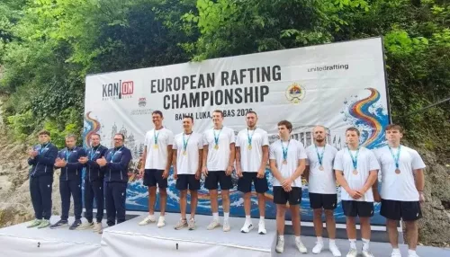 Студенты из Горно-Алтайска завоевали первое золото чемпионата Европы по рафтингу