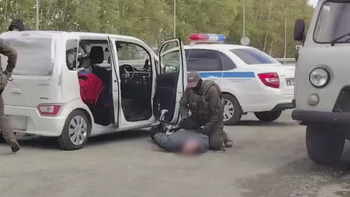 Задержание подозреваемого
