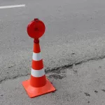 Одну полосу на пр. Калинина в Барнауле временно закрыли для движения