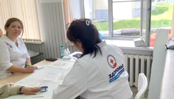 Автопоезд Здоровье работает в Чемальском районе Республики Алтай