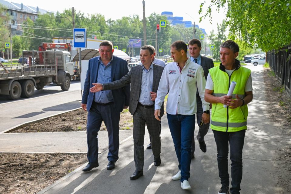 Выездное совещание по приемке дорог в Барнауле