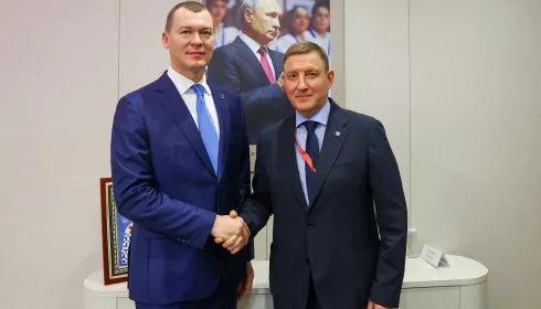 Андрей Турчак обсудил возведение спортобъектов в Республике Алтай с главой Минспорта