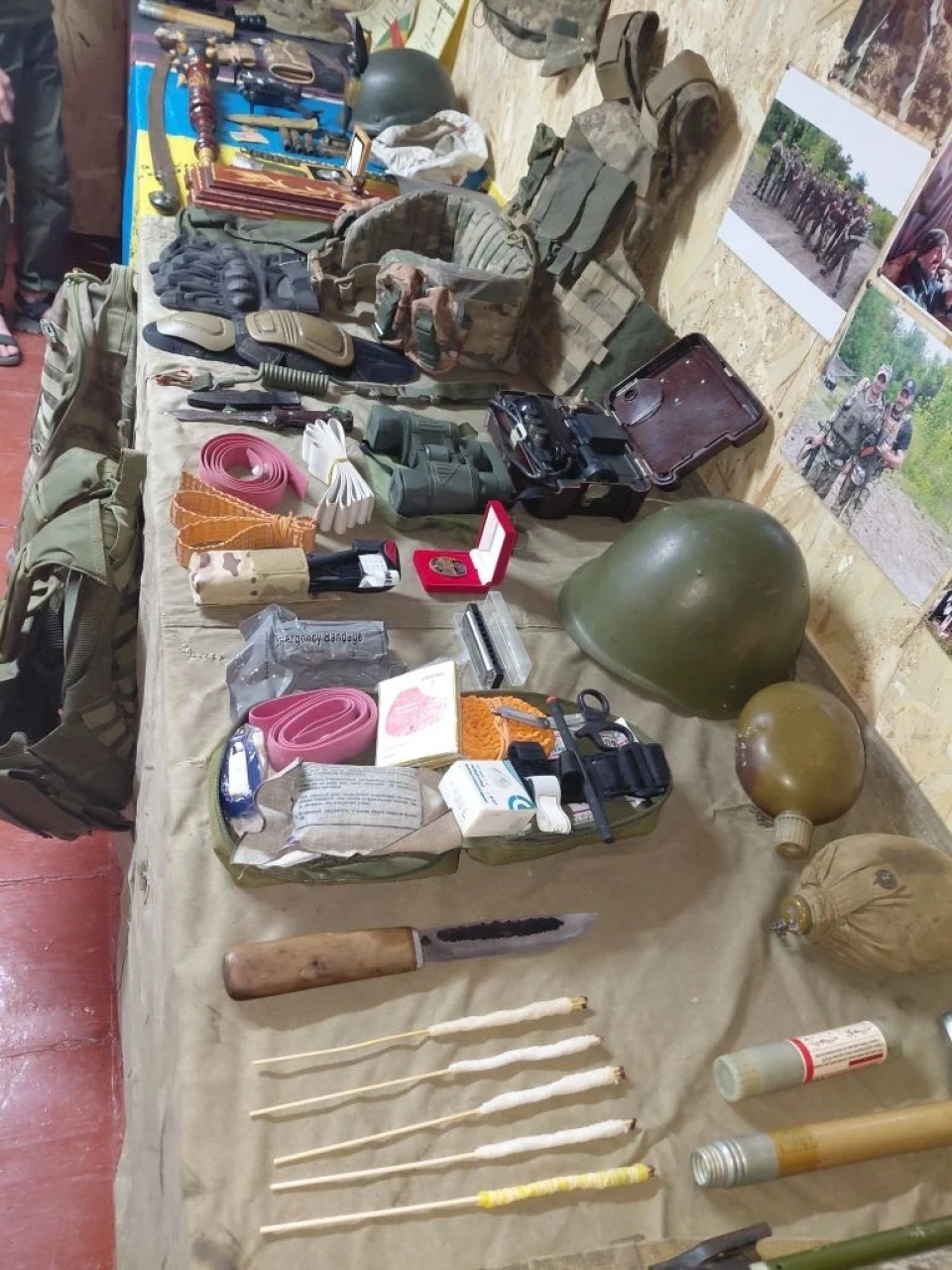 Евгения Боровикова побывала на открытии музея памяти "Боевая Русь" в селе Колывань
