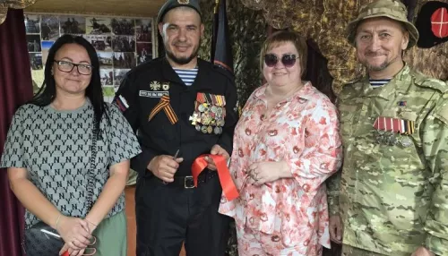 Евгения Боровикова побывала на открытии музея памяти Боевая Русь в селе Колывань