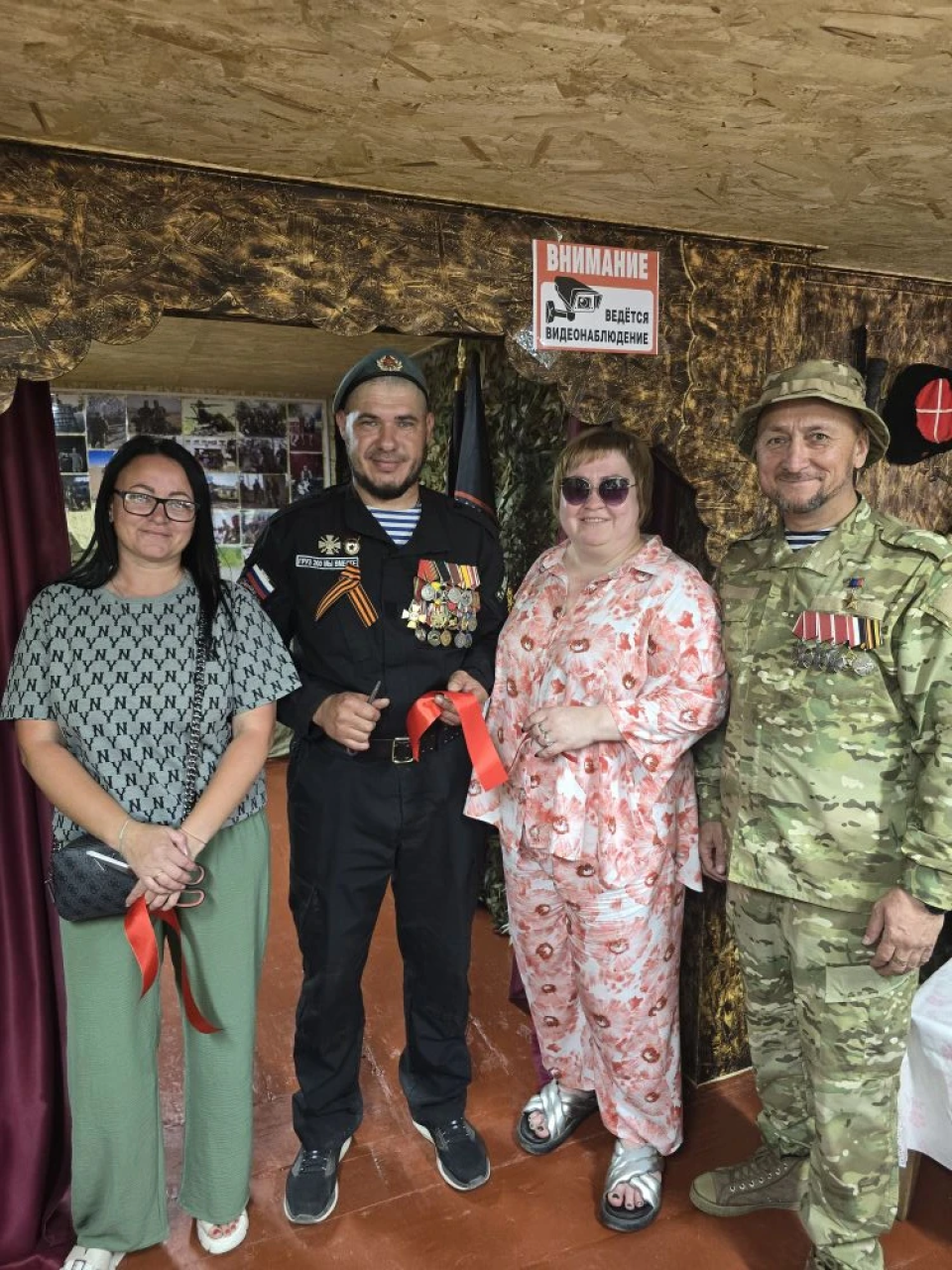 Евгения Боровикова побывала на открытии музея памяти "Боевая Русь" в селе Колывань