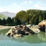 Курортное село: каким был Манжерок и его окрестности десятки лет назад. Ретро-фото