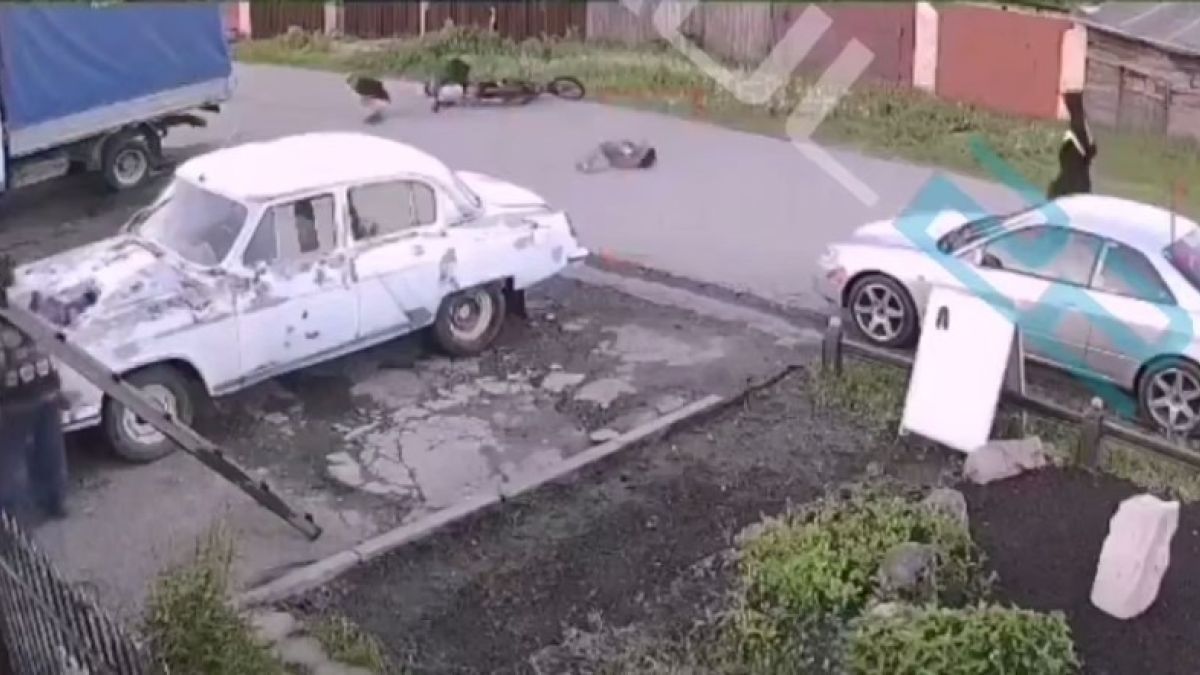 Момент ДТП
