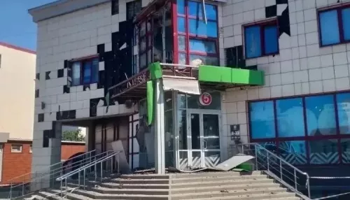 Дети и взрослые пострадали при атаке беспилотника на продуктовый магазин. Фото