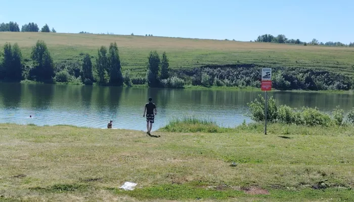 На озере в Барнауле, где утонул 12-летний мальчик, начали дежурить спасатели