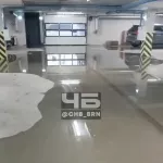 Парковку с местами по 2 млн рублей затопило дождем в Барнауле