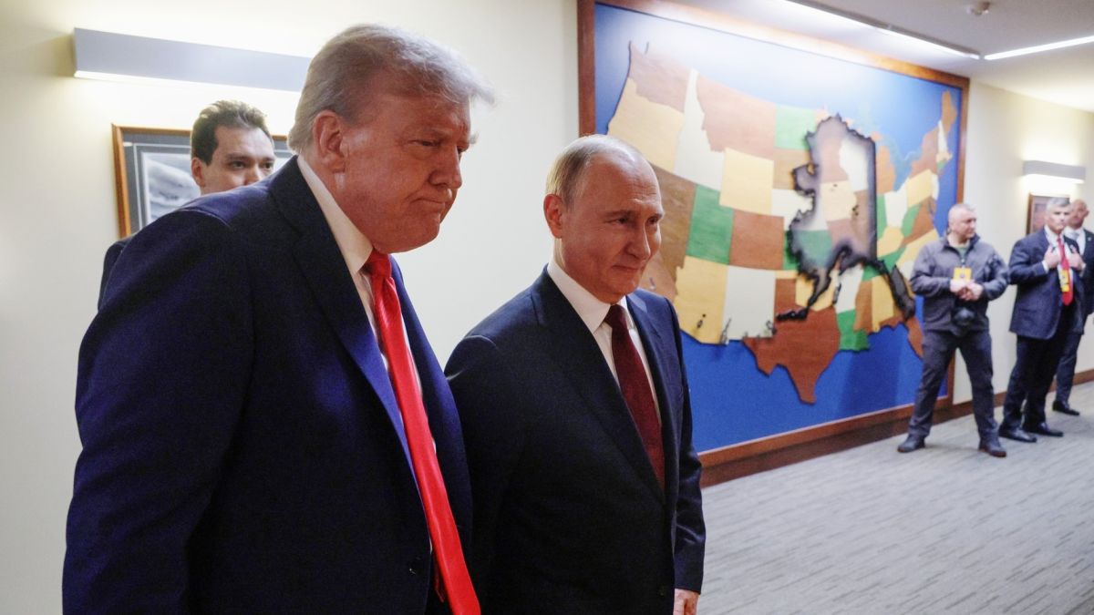 Владимир Путин и Дональд Трамп