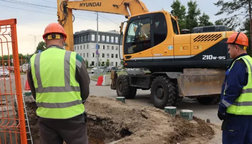 Основной этап перекладки водопровода в пер. Ядринцева завершен