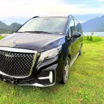 Защищенный бронепленкой Mercedes с рыжим салоном продают в Горно-Алтайске. Фото