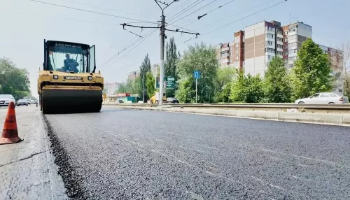 В Барнауле продолжается масштабное обновление дорожной сети