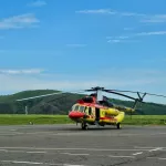 Вертолет санавиации экстренно доставил роженицу в Горно-Алтайск