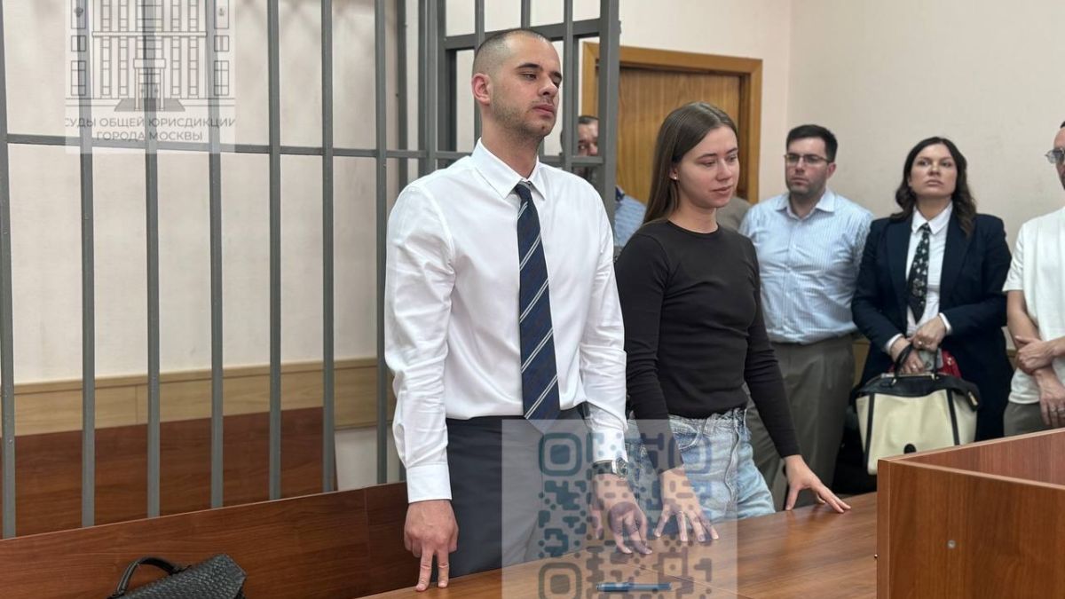 Александра Митрошина в суде
