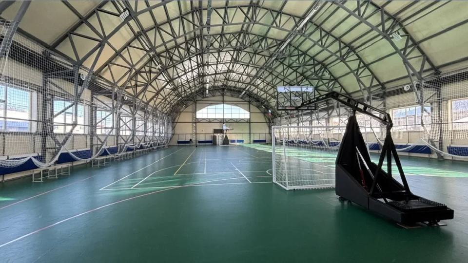 Развитие спорта в Алтайском крае. Спортивный зал