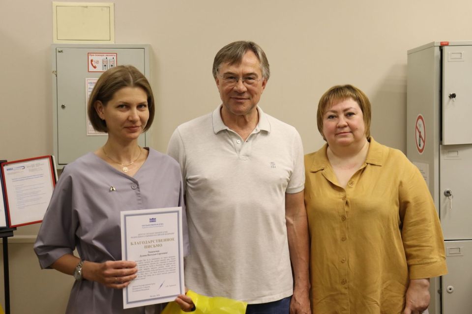Александр Терентьев отметил труд медицинского института имени Березина Сергея