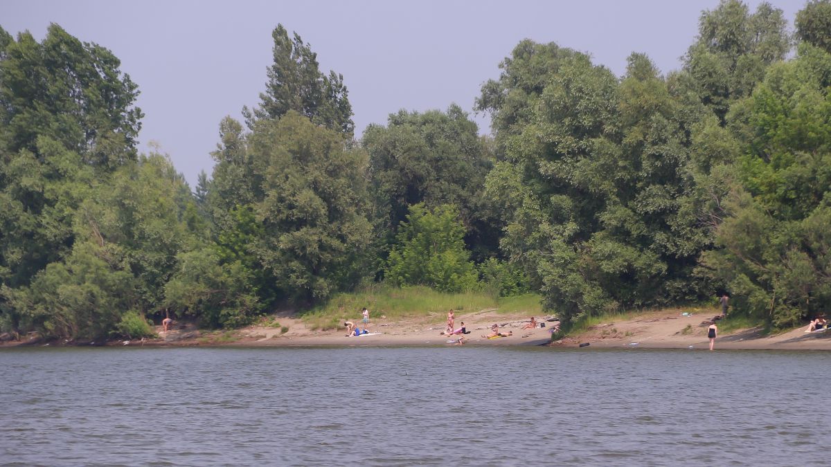 Жара. Пляж.