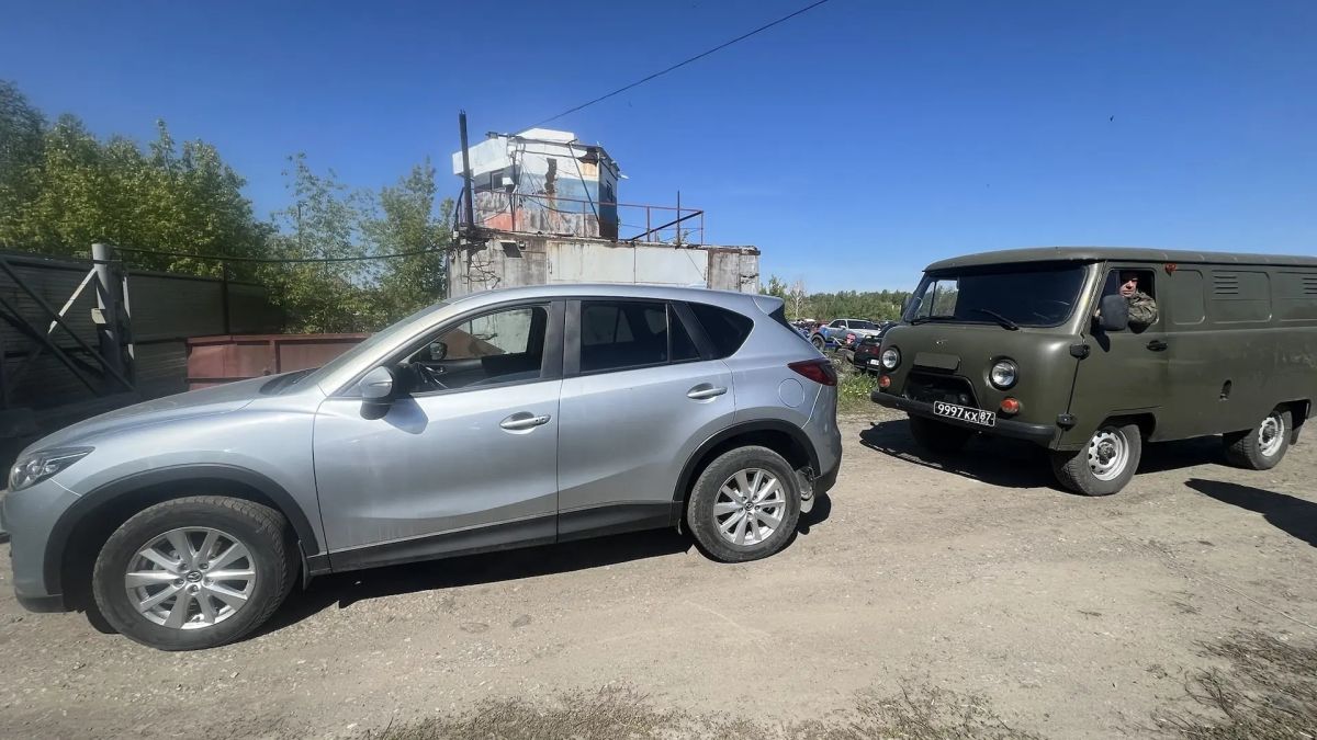 Mazda CX-5, переданная в зону СВО